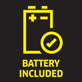 Karcher baterie w zestawie - logo