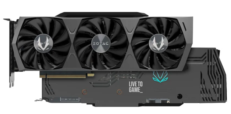Zotac GeF RTX 3080 Trinity OC LHR 12GB GDDR6X