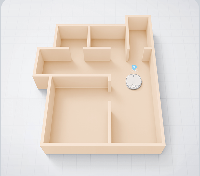 Xiaomi Mi Robot Vacuum Mop 2 Pro przełączanie pięter