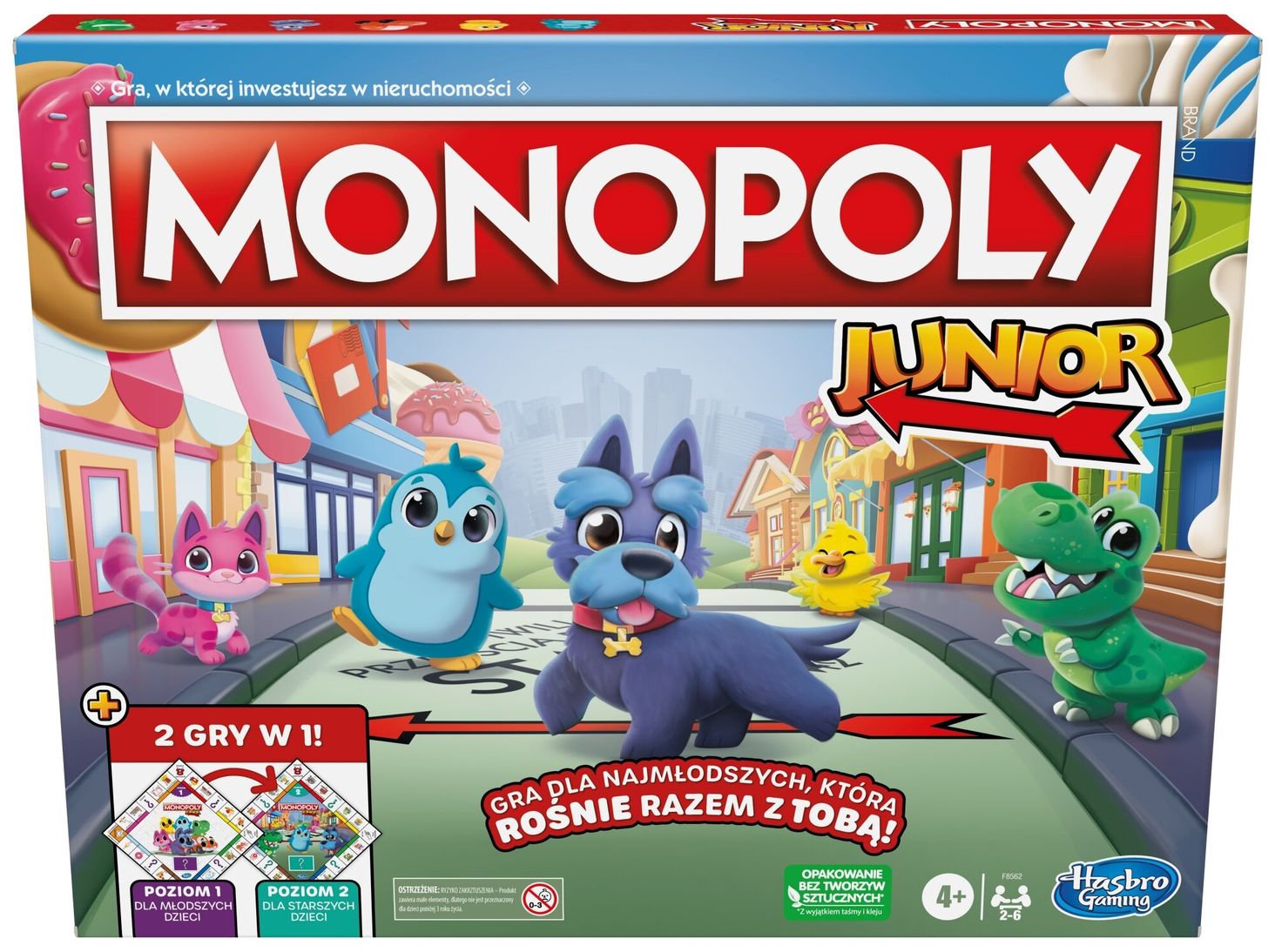 Hasbro Monopoloy Junior F8562 opakowanie
