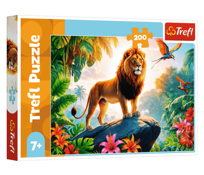 Trefl Puzzle 200el. Król dżungli 13329