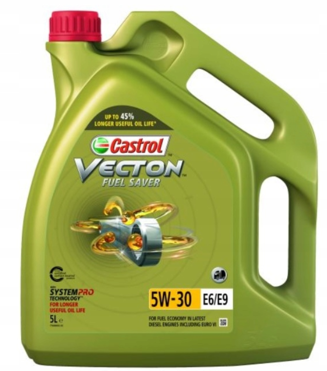 CASTROL Vecton Fuel Saver E6/E9 5W30 5L - 1