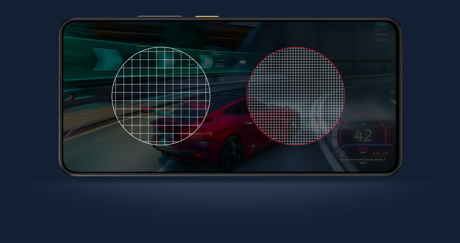 POCO X6 Pro - próbkowanie dotyku