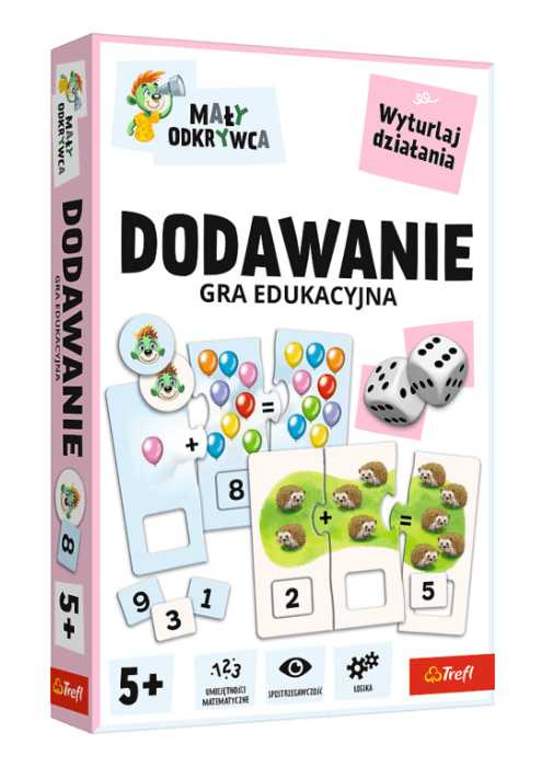 Trefl Dodawanie, Mały Odkrywca 02805