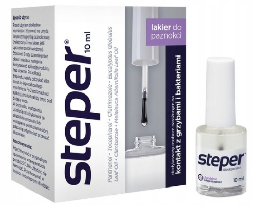 Steper lakier do paznokci leczniczy 10ml - 1