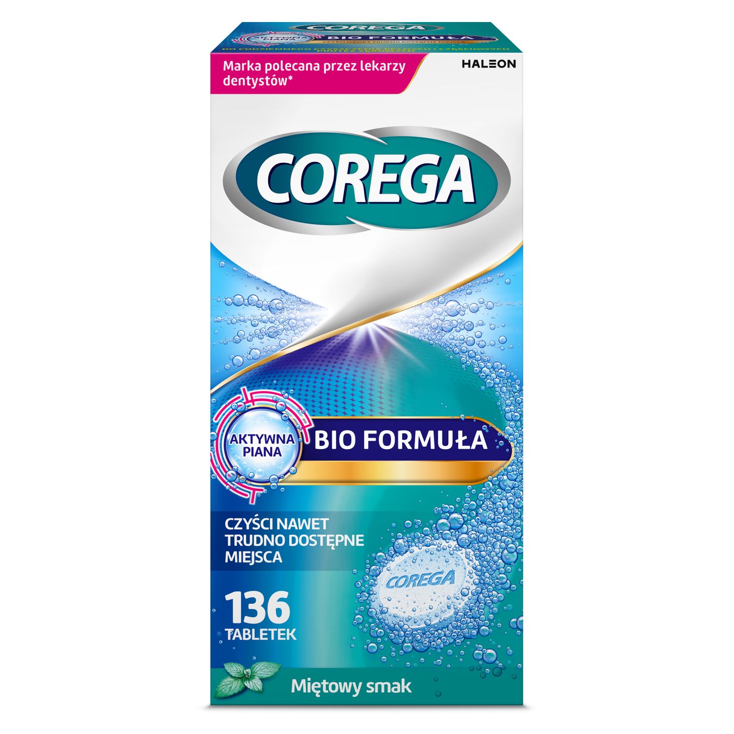 Corega Tabs Bio Formuła 136 sztuk - 1