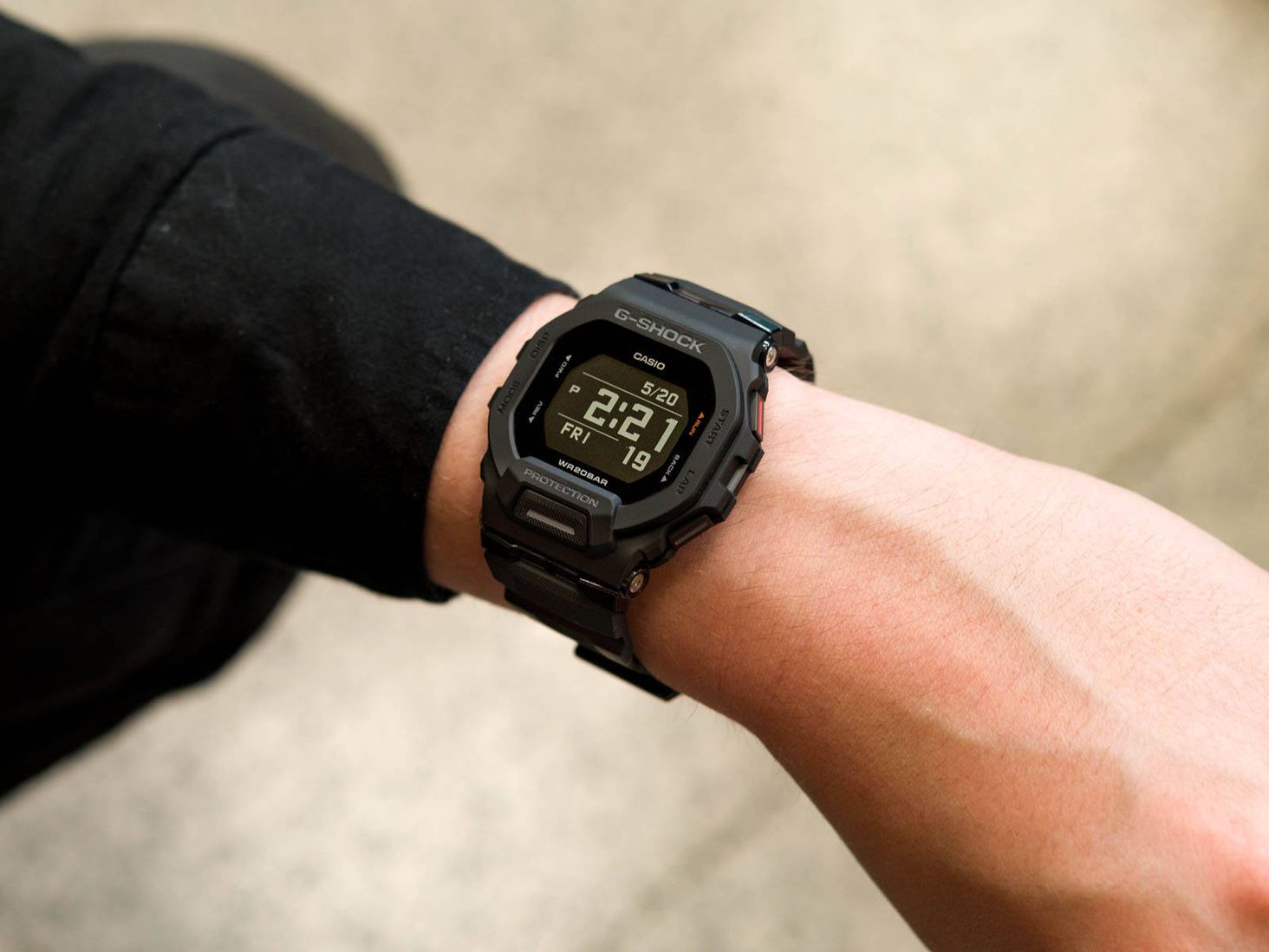 Zegarek Czarny Casio G-Shock GBD-200 -1ER