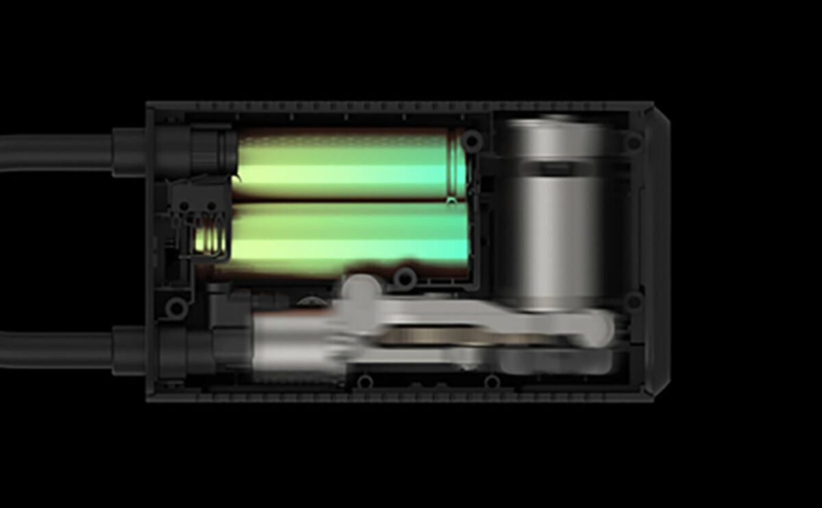 Xiaomi Mi Portable Air Compressor 1S Wewnętrzne przegródki