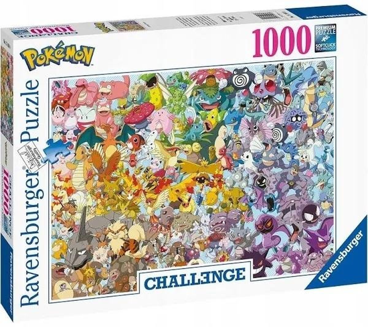 Ravensburger Puzzle Pokemon Challenge Puzzle 1000el. - 3
