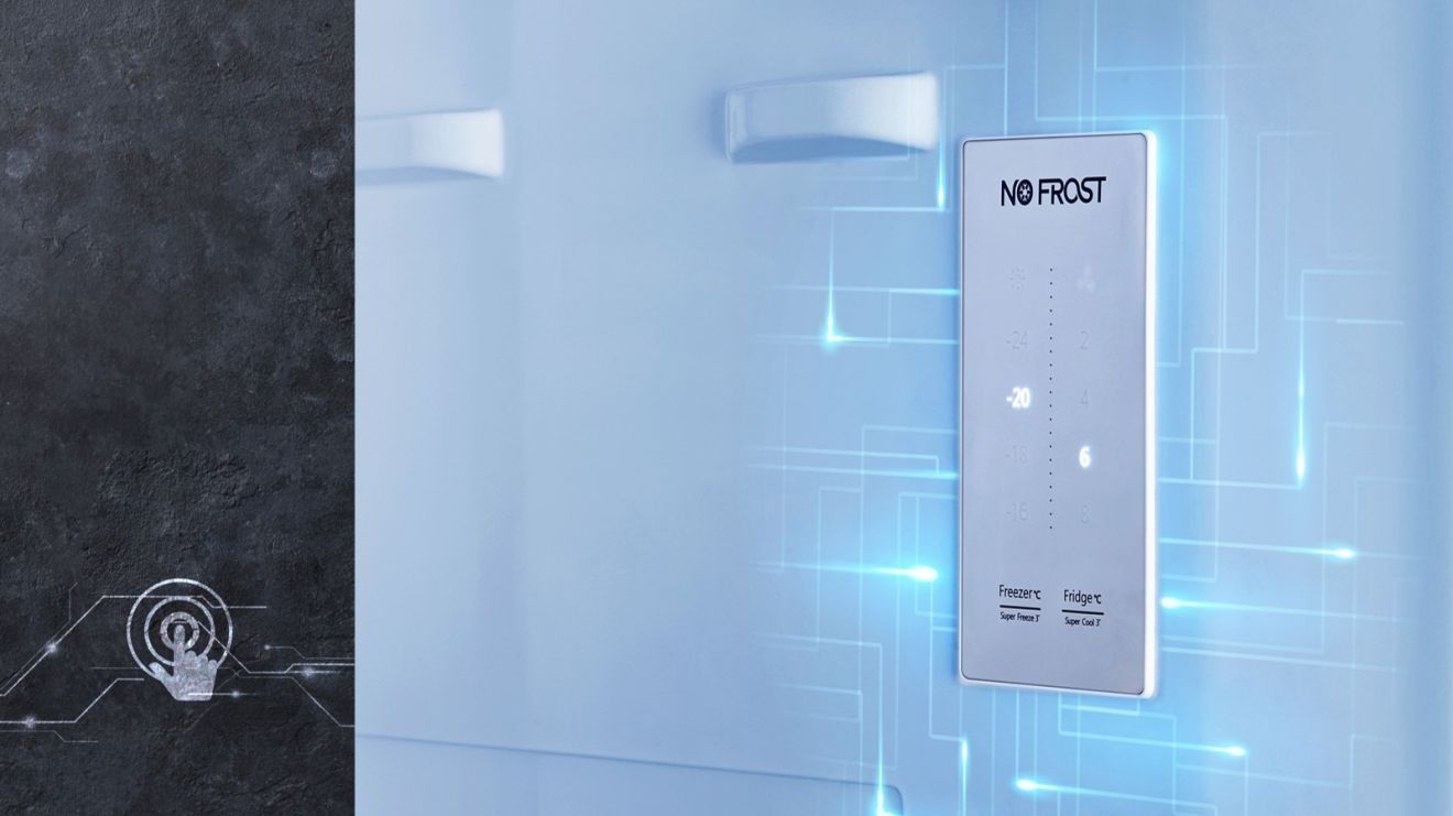 Hisense Lodówka wyświetlacz LED