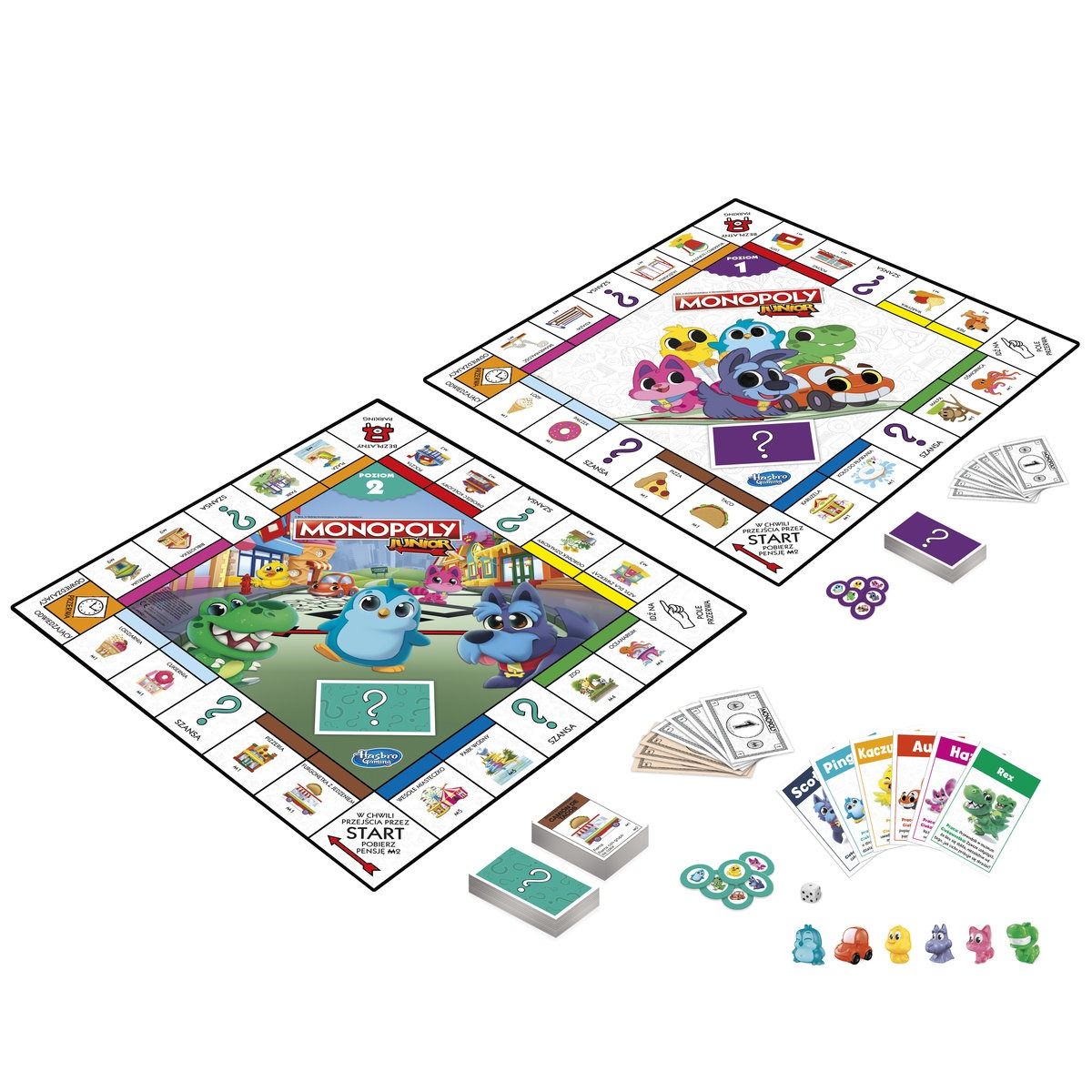 Hasbro Monopoloy Junior F8562 przygoda z ekonomią
