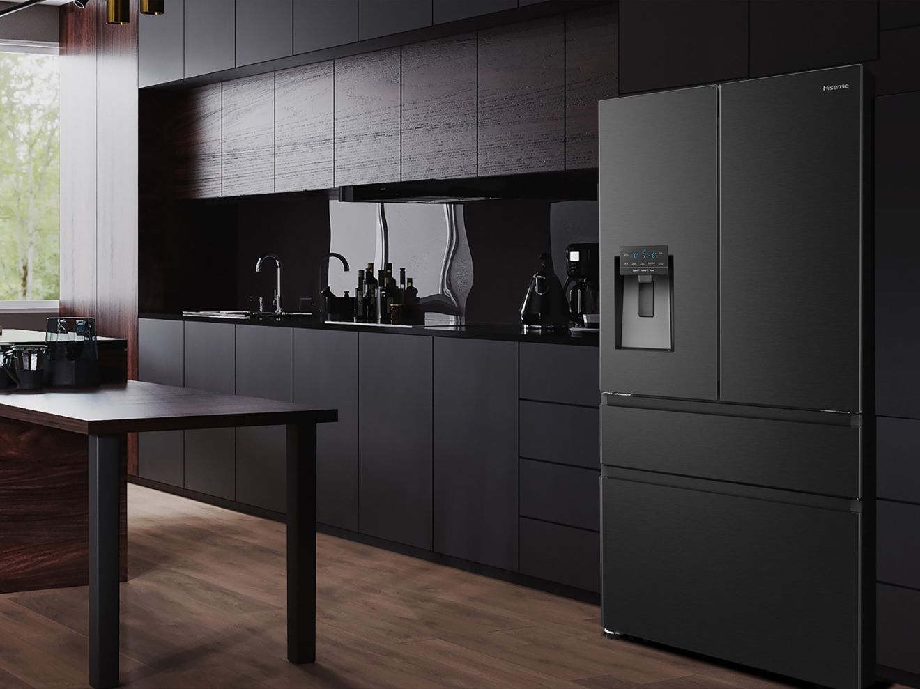 Hisense premium flat door design