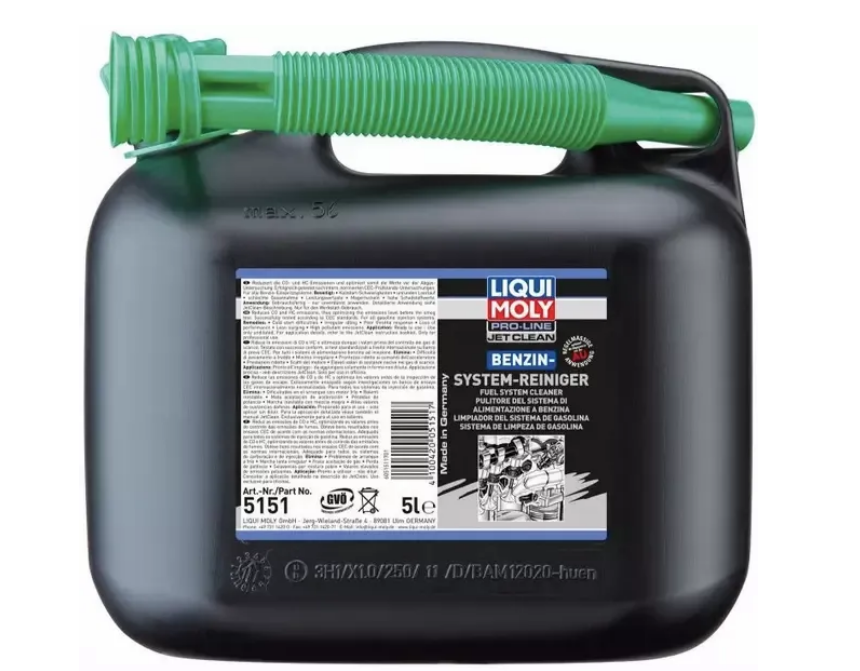 Liqui Moly Płyn do czyszczenia wtryskiwaczy Benzyna 5L LM5151 Opinie