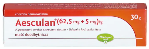 Aesculan maść doodbytnicza 30g - 3