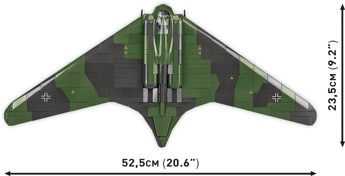 COBI Horten Ho 229 wymiary