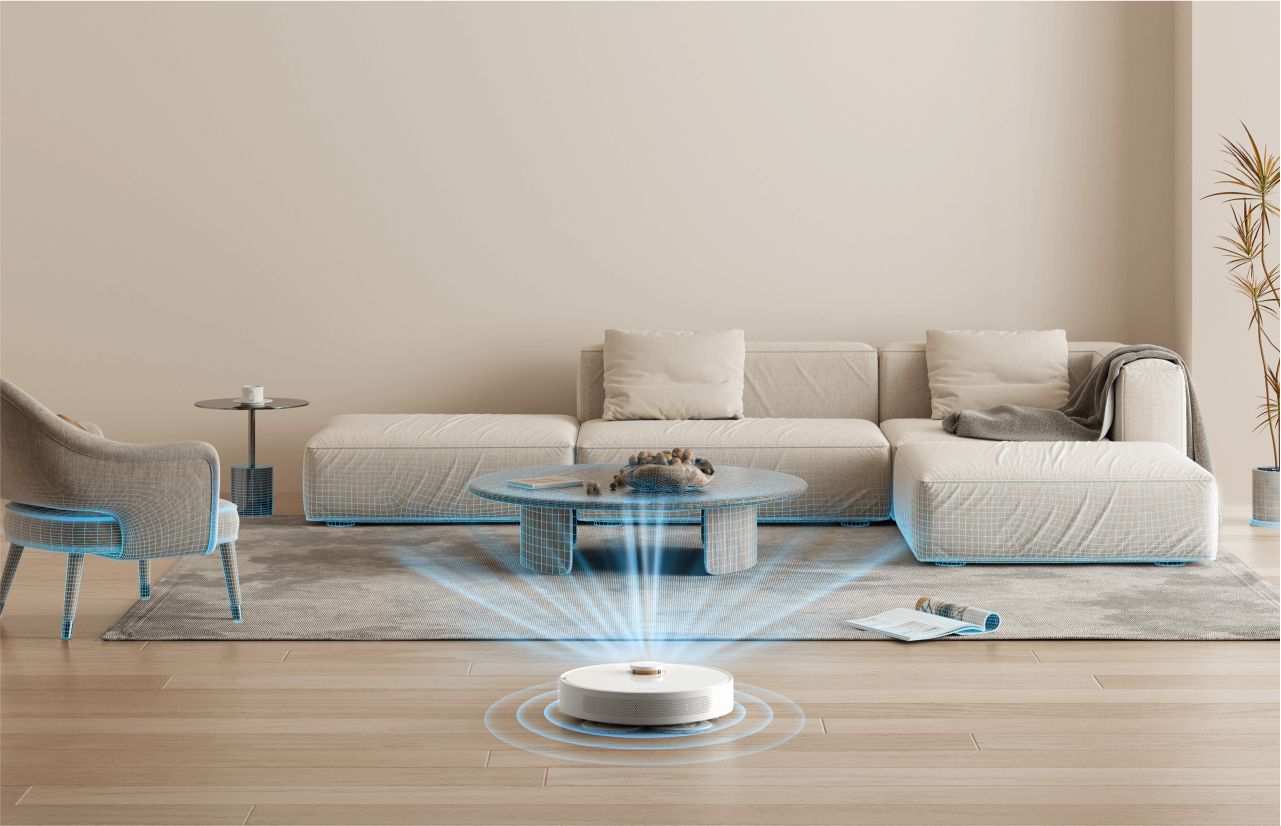 Xiaomi Robot Vacuum S10+ Unikanie przeszkód 3D