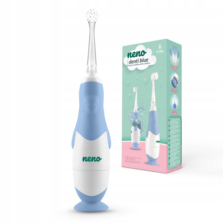 Elektroniczna szczoteczka dla niemowląt Neno Denti Blue