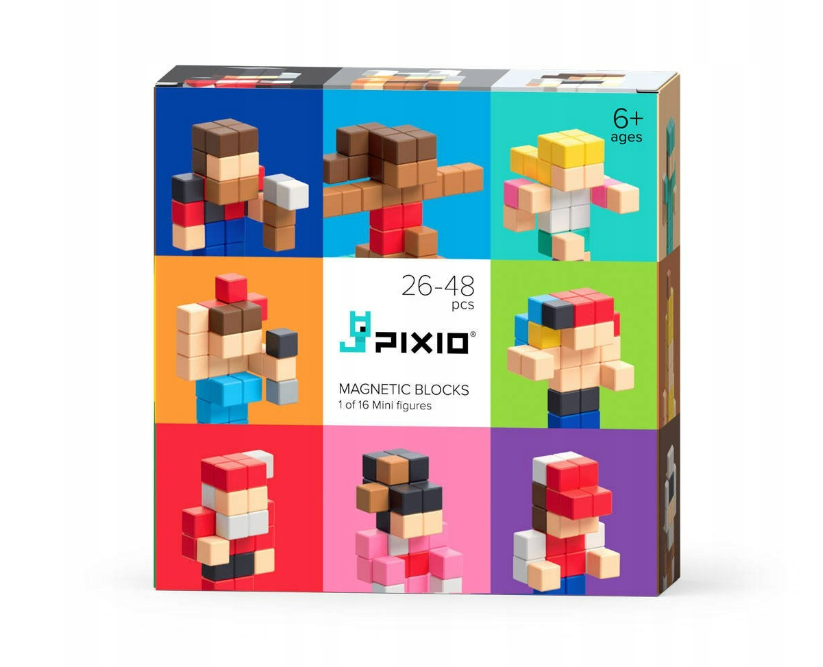 Pixio Klocki Magnetyczne Mini Figures Surprise