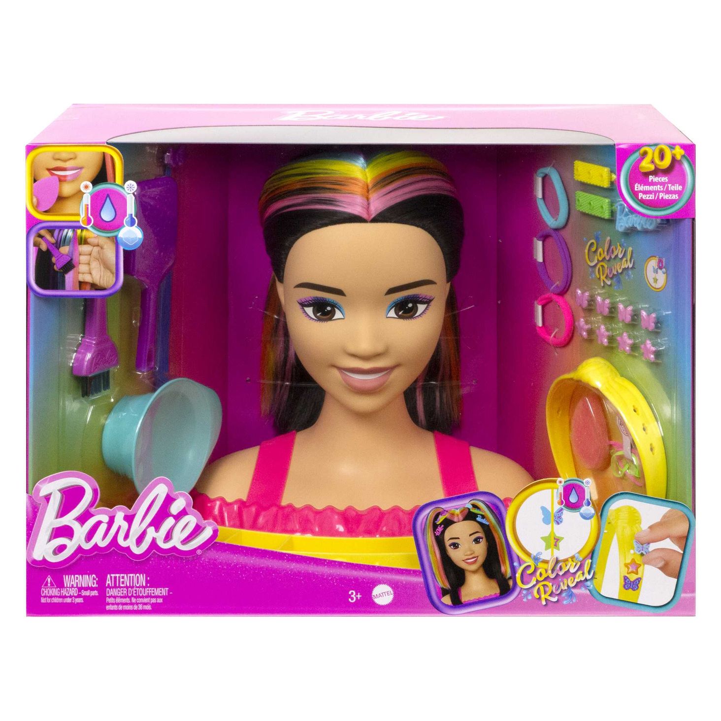 Barbie® Totally Hair™ Głowa do stylizacji 6