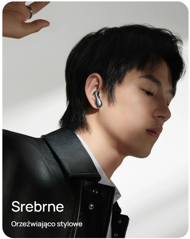 HUAWEI FreeBuds 5 srebrne