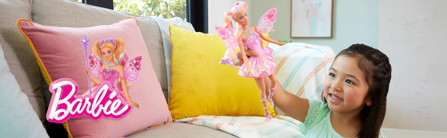 Barbie Wróżka Zmiana koloru Lalka 2