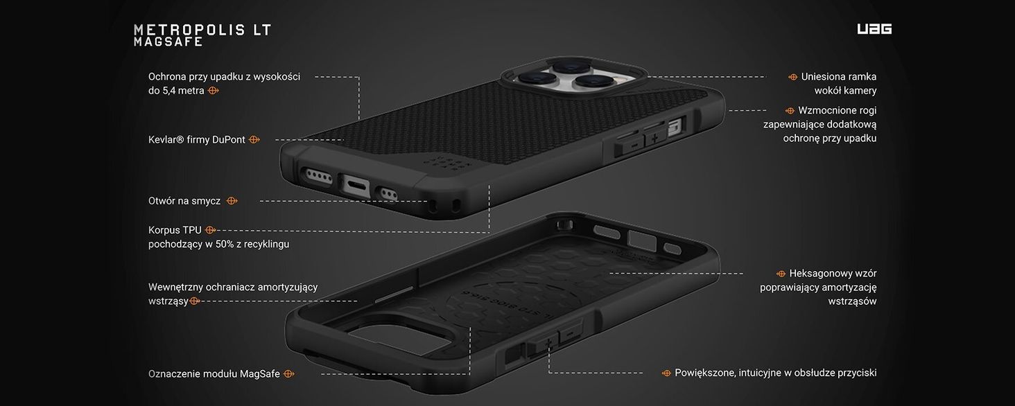 UAG Metropolis LT Magsafe