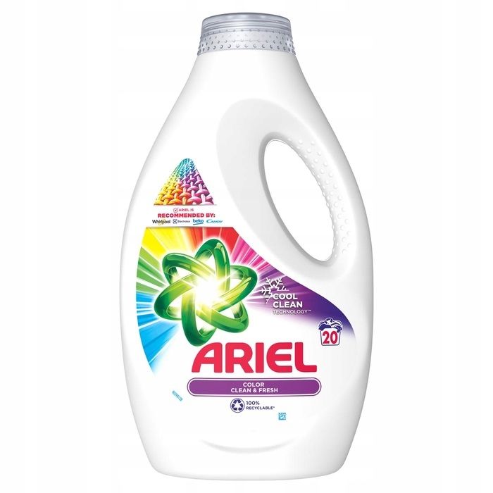 Ariel Płyn do prania, 20 prań, Color Clean & Fresh