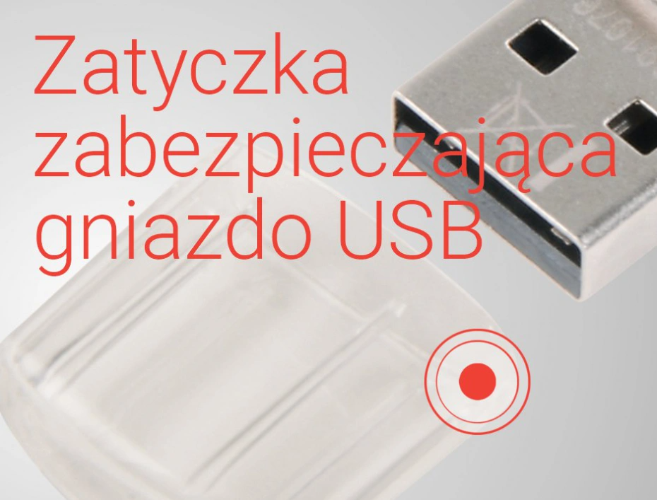 Hama Laeta USB 2.0 zatyczka zabezpieczająca hniazdo USB