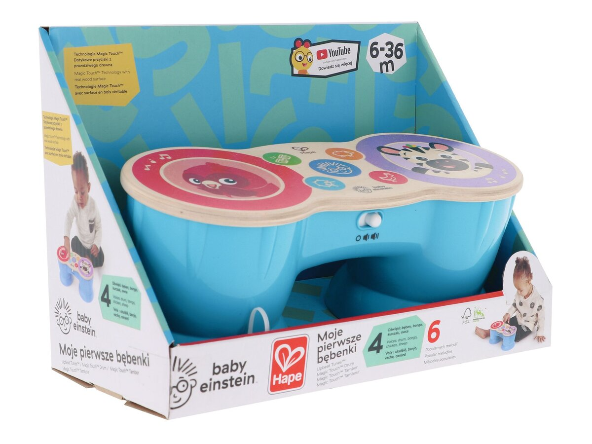Hape Baby Einstein Moje pierwsze bębenki 61667