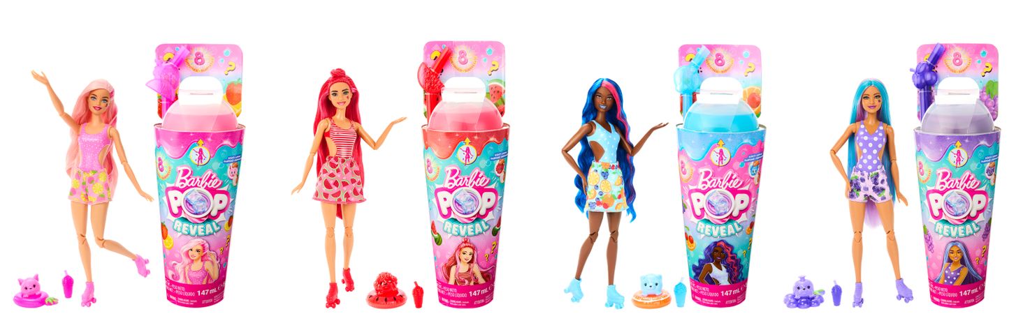 Barbie Pop Reveal z serii Fruit truskawkowa 2