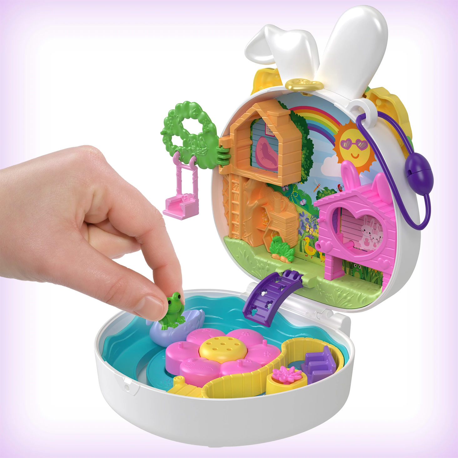 POLLY POCKET™ Ogród króliczka Zestaw kompaktowy