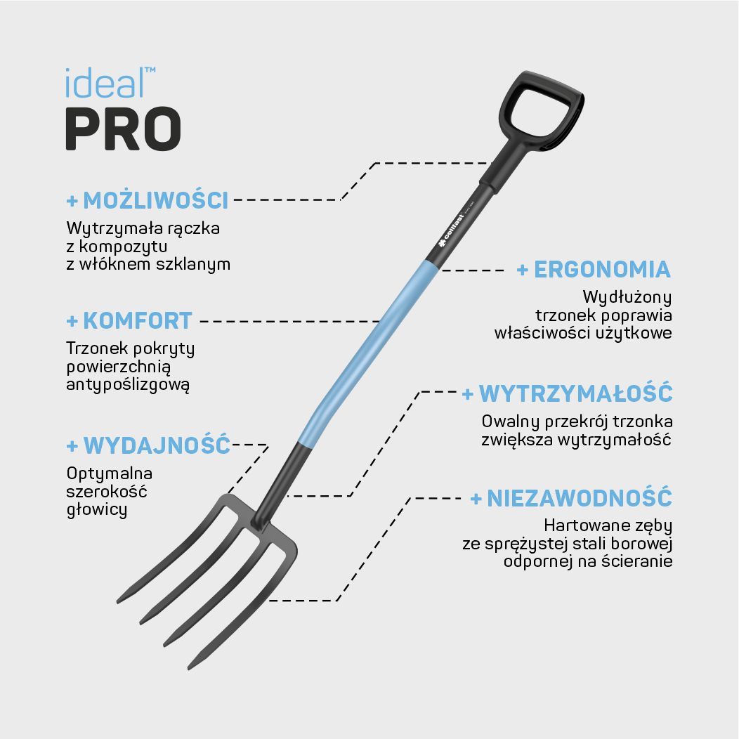 Cellfast Widły IDEAL PRO (40222)