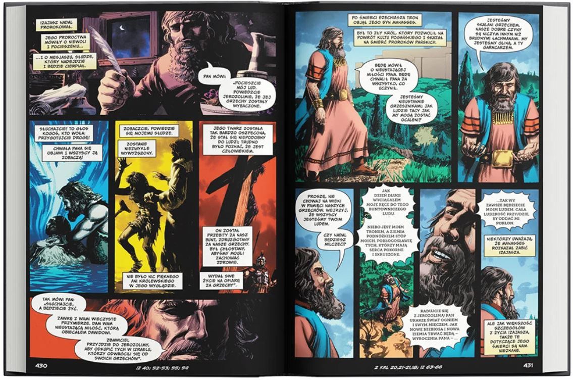 Biblia komiks. Boża historia od Początku po Wieczność - 2