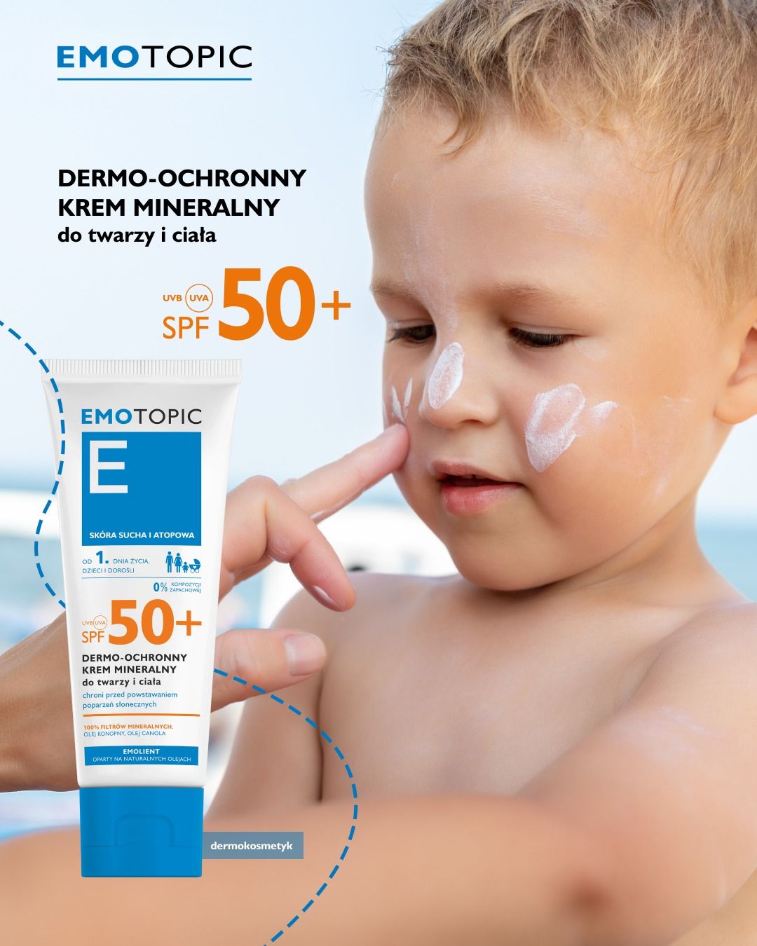 EMOTOPIC Dermo-ochronny krem mineralny