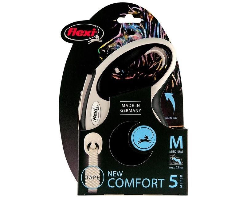 Flexi New Comfort M Taśma 5m Czarna -3