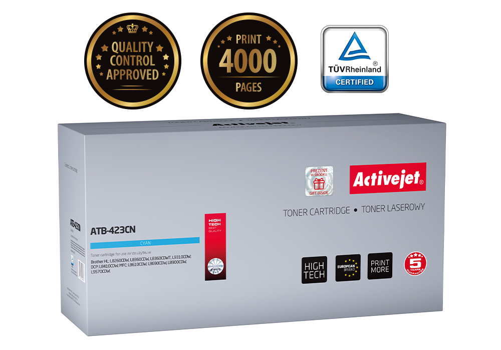ActiveJet Brother TN-423C Niebieski ATB-423CN_3