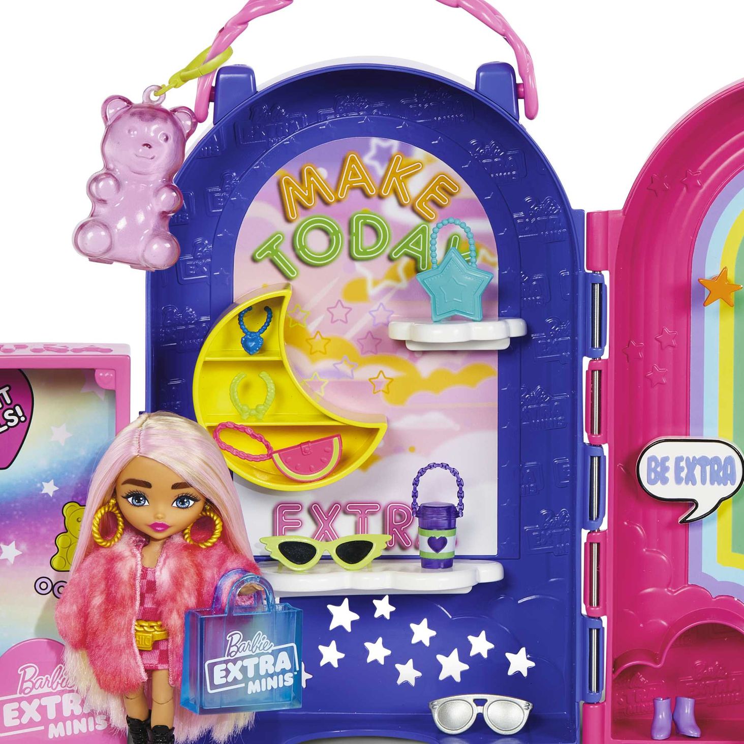 Barbie® Extra Minis Lalka i butik Zestaw z akcesoriami 7