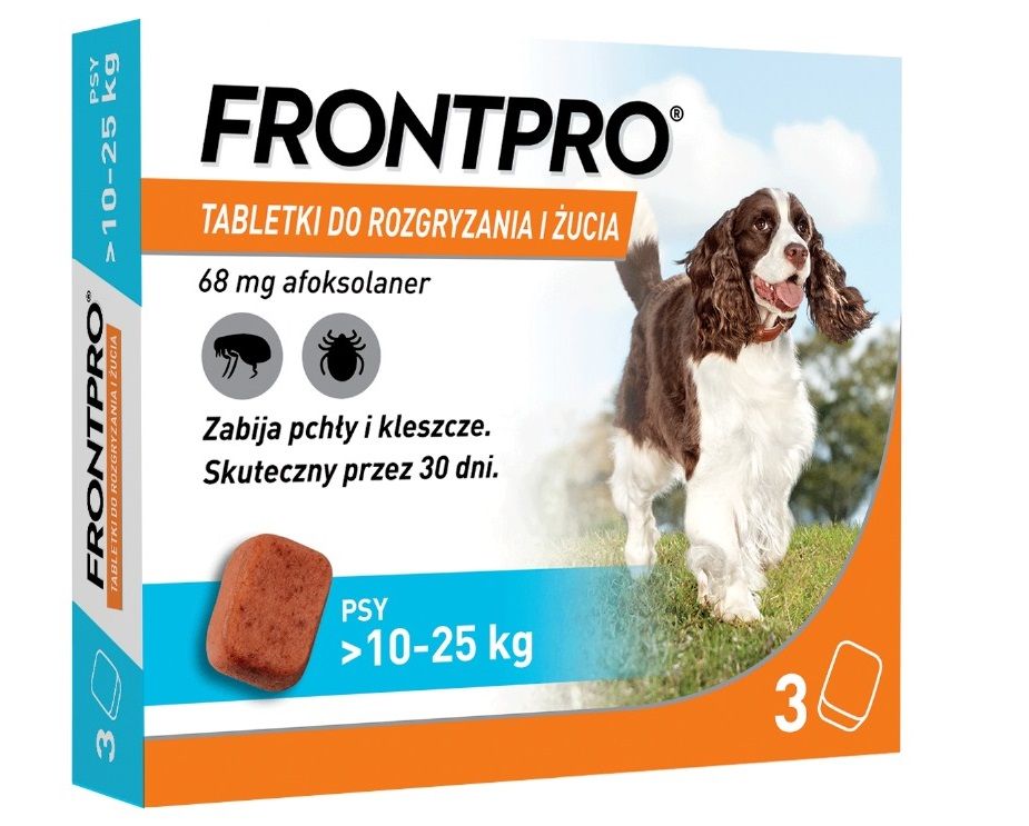 FRONTPRO 10-25 kg 68mg Afoksolaner -1