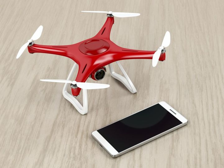 smartfon do drona