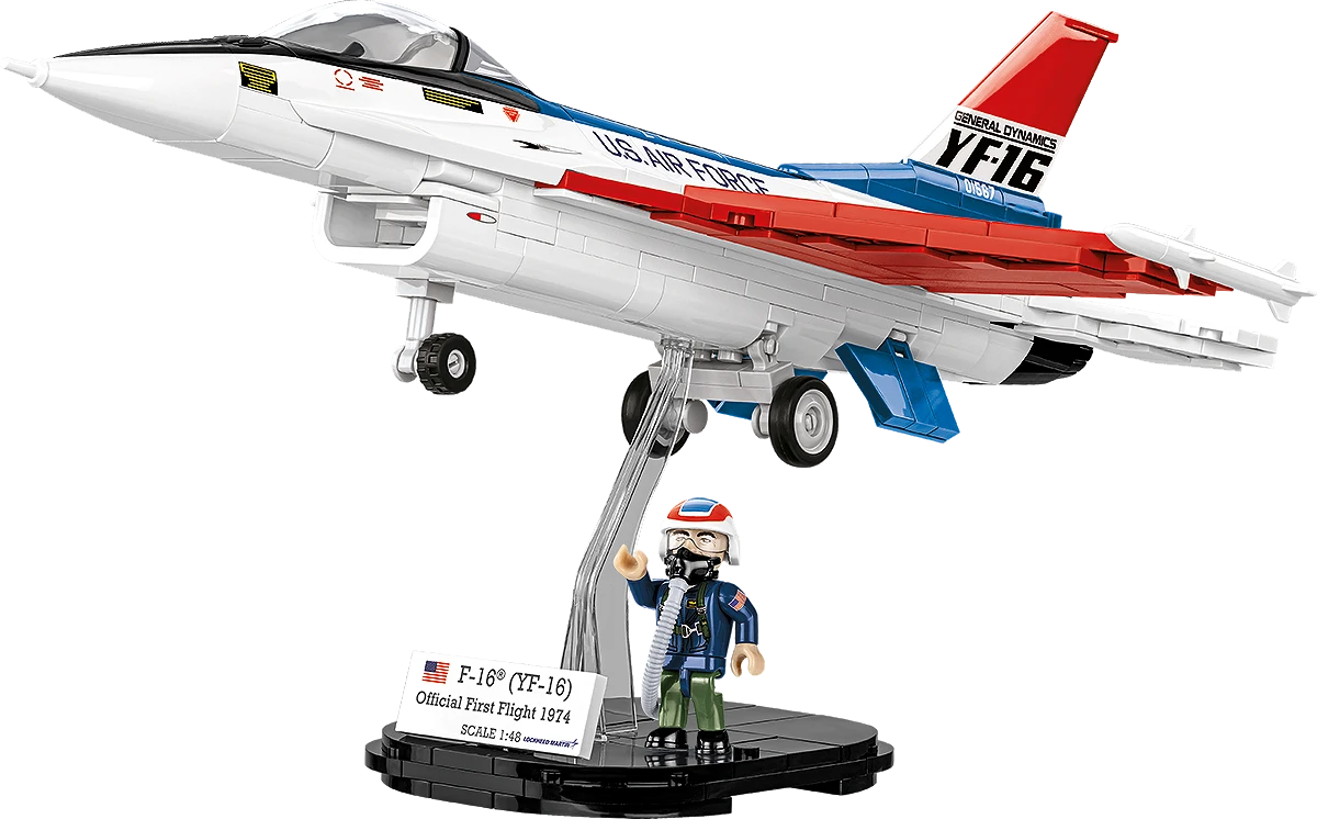 COBI Armed Forces F-16 (YF-16) First Flight 1974 (COBI-5892)