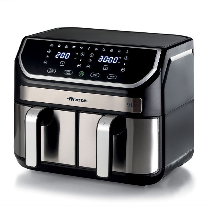 Ariete Air Fryer Dual Metal 4625/00 -zdjęcie 5