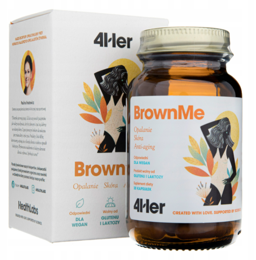 Health Labs Care BrownMe 30 kaps