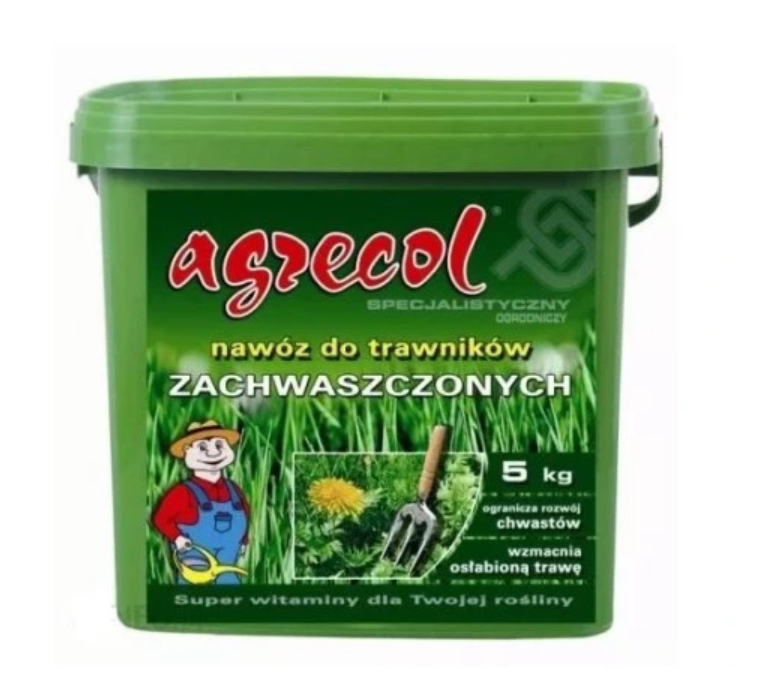 Agrecol Nawóz Do Trawników Zachwaszczonych 10kg