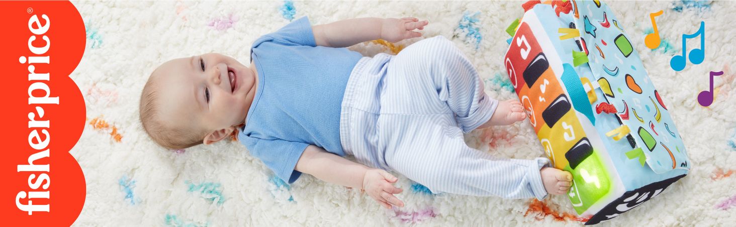 Fisher-Price Miękkie pianinko „Baw się i kop”2