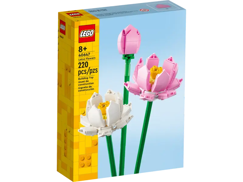 LEGO 40647 Kwiaty Lotosu - 1