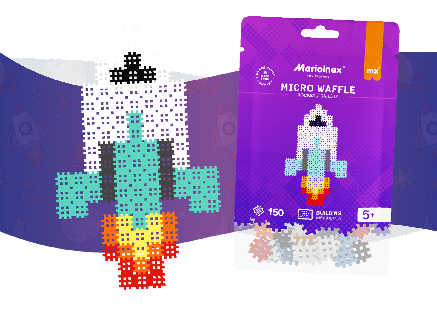 Marioinex Micro Waffle Rakieta_2