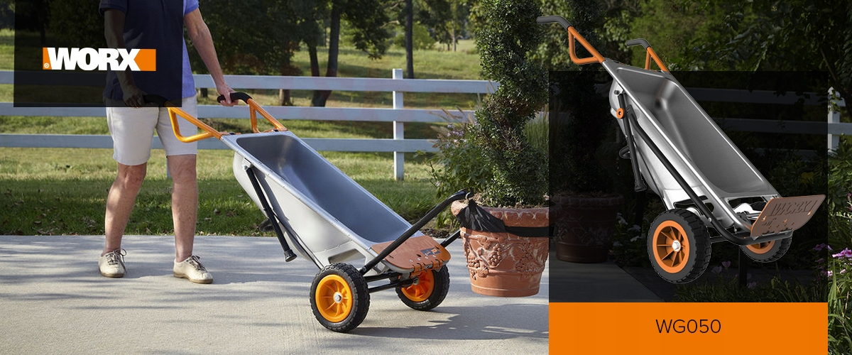 Worx Taczka ogrodowa wózek WG050