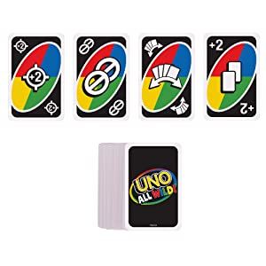 Mattel Uno All Wild Dzikie karty HHL3 1