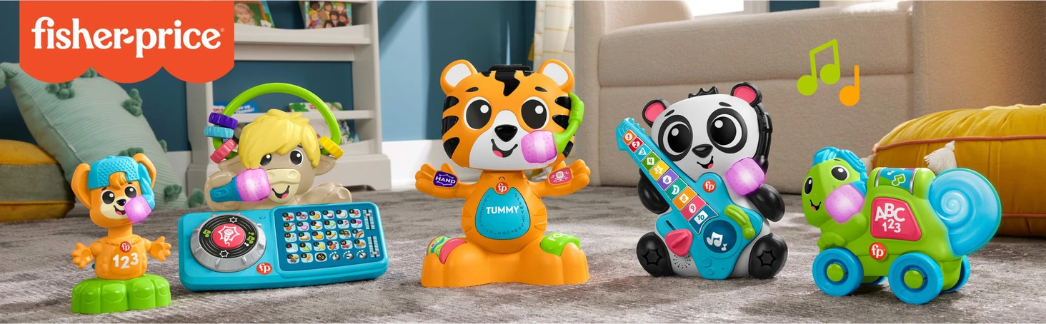 Fisher-Price Link Squad Tygrysek Taniec i nauka