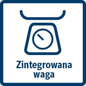 Ważenie składników bezpośrednio w misie.
